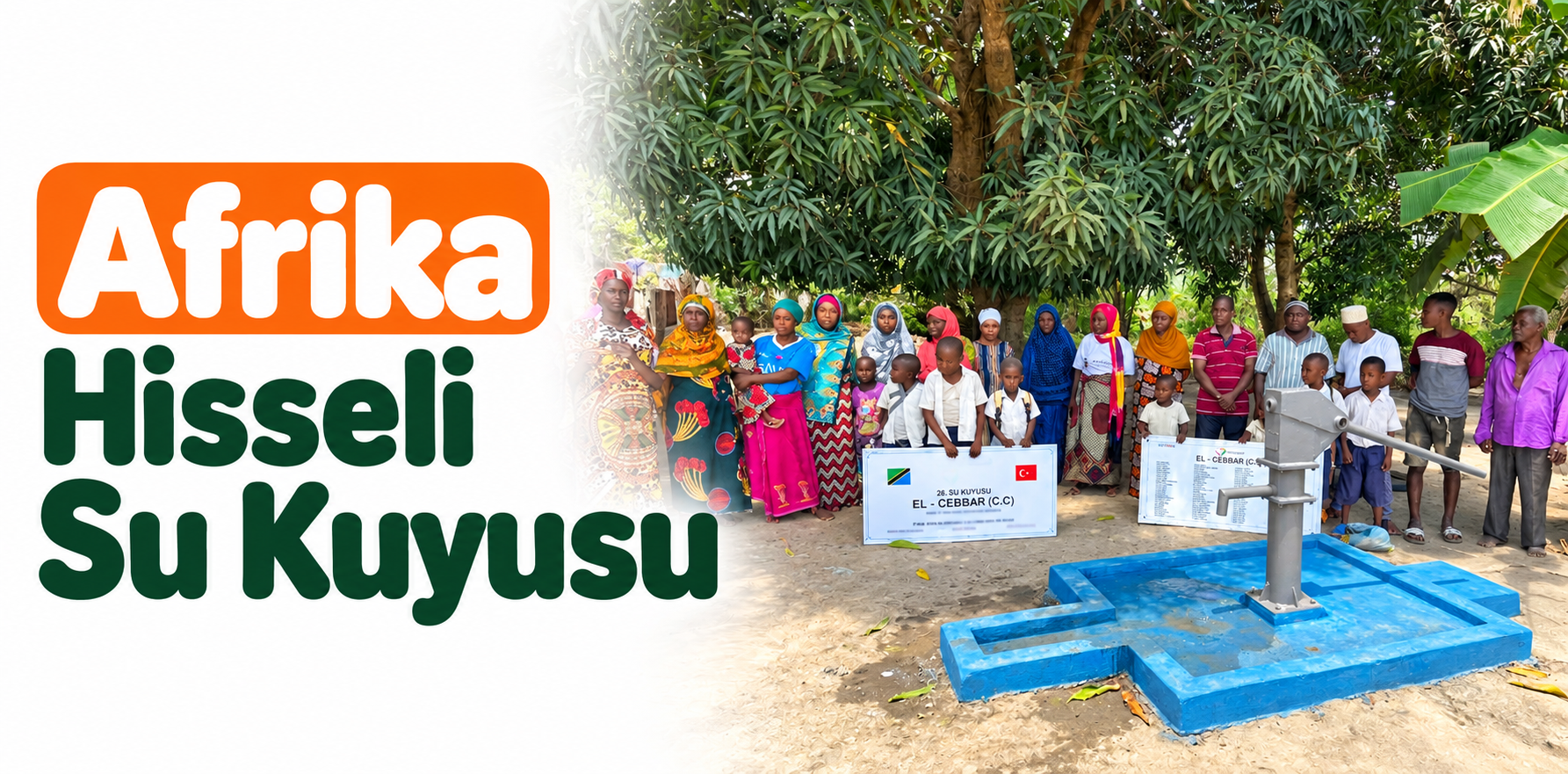 Afrika Hisseli Su Kuyusu Bağışı